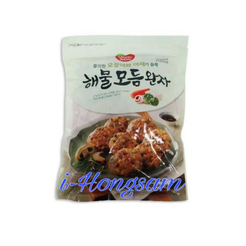 

Dongwon Seafood Patties/Naget Ikan Dan Cumi Olahan 700gr