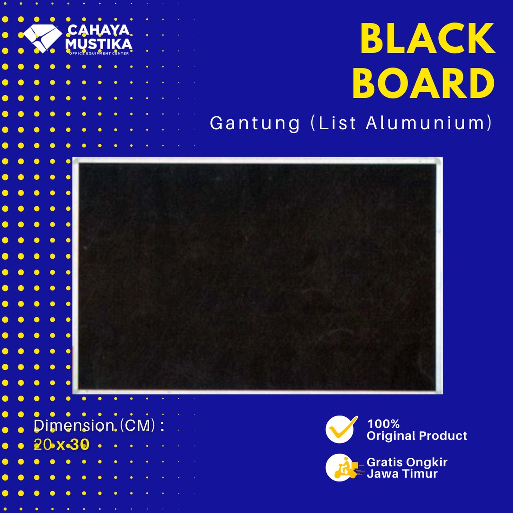 

Jual Papan Tulis Kapur Blackboard Sakana Uk 20x30 Di Malang