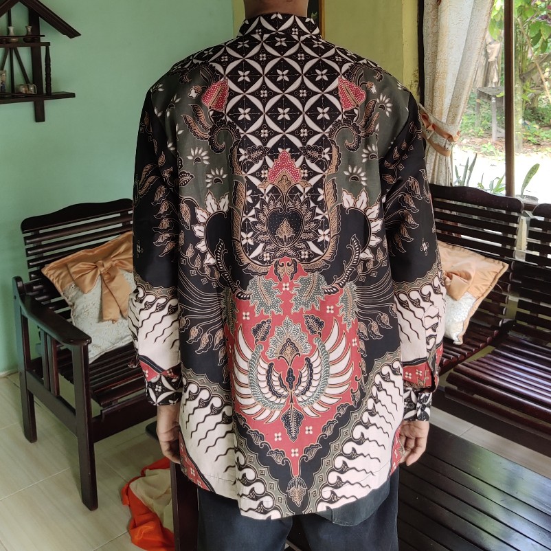 [ Bisa Cod ] Baju Batik Pria Lengan Panjang Batik Premium Kemeja Batik Pria Lengan Panjang Modern