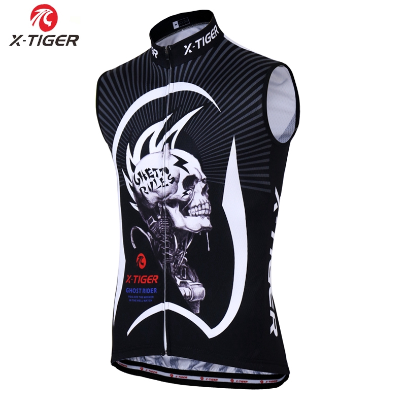 

X-Tiger Pakaian Olahraga Bersepeda Rompi Jersey Pria