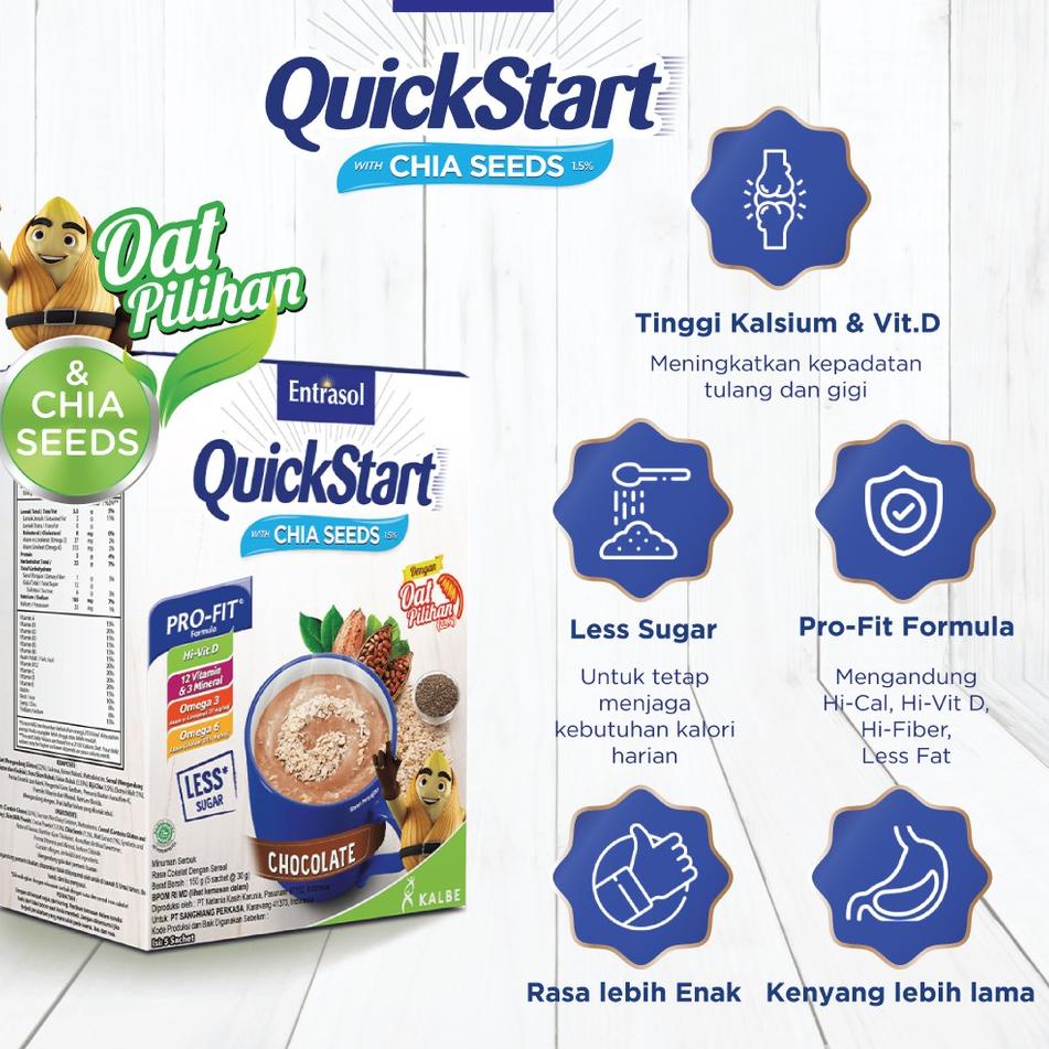 

BRANDS FESTIVAL Entrasol Quick Start Cereal Chocolate 5X30gr
