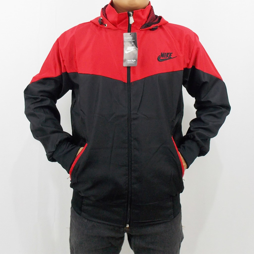 JAKET PARASUT NIKE WINDBREAKER - JAKET OLAH RAGA PRIA - TRAINING HOODIE PRIA - NIKE RUNNING PRIA 05
