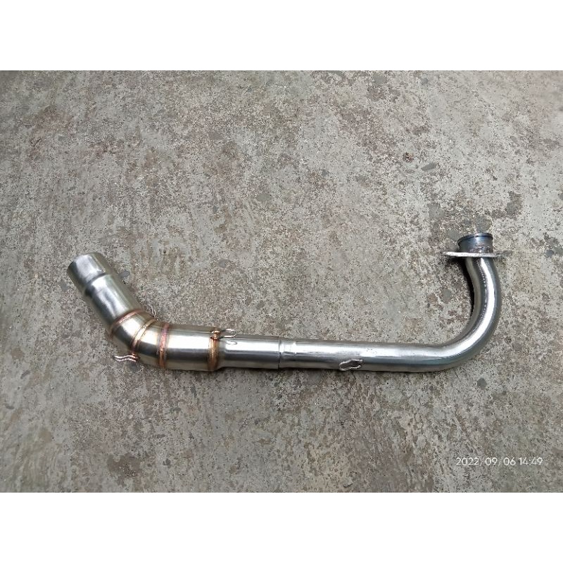 leher knalpot racing Inlet 32 35 38 mm dan 50 mm Genio beat pop fi karbu street Genio specy Mio soul