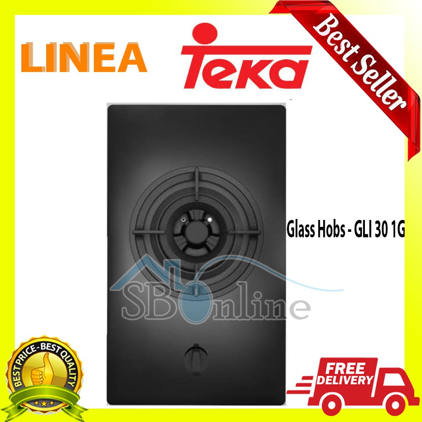 LINEA by TEKA Glass Hobs - GLI 30 1G AI AL TR