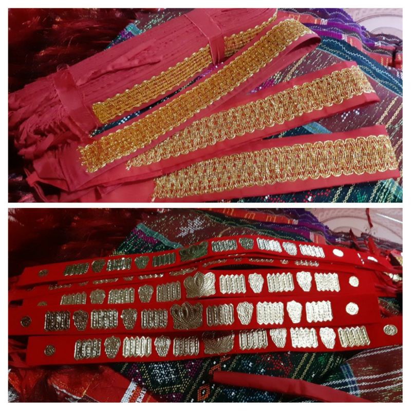 SORTALI PINGGANG LEMPENGAN TEMBAGA/ IKAT PINGGANG BATAK