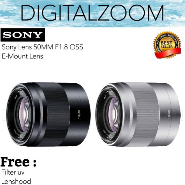 LENSA SONY E 50MM F1.8 OSS - LENSA SONY 50MM