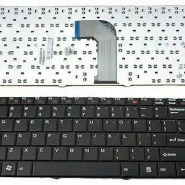 Keyboard laptop axioo hnm series hitam