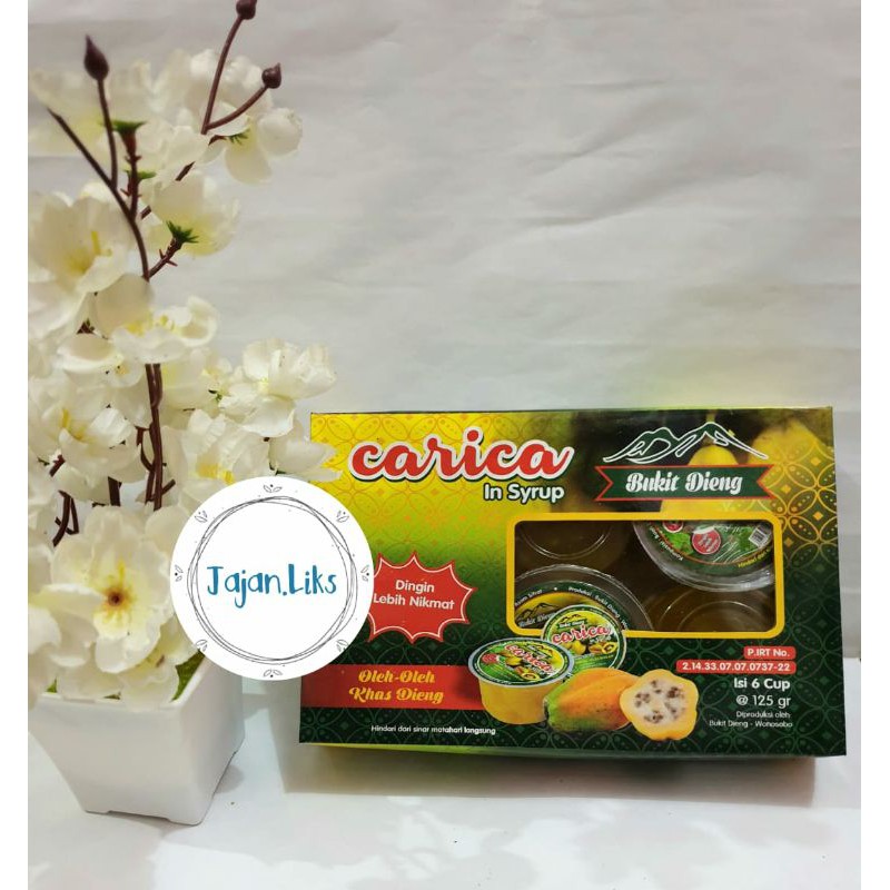 Carica khas dieng - oleh-oleh dieng - cemilan manis