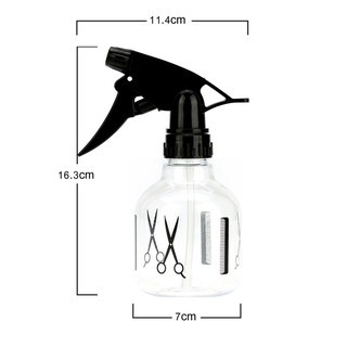 BOTOL SPRAY HITAM /BOTOL AIR 250 ml