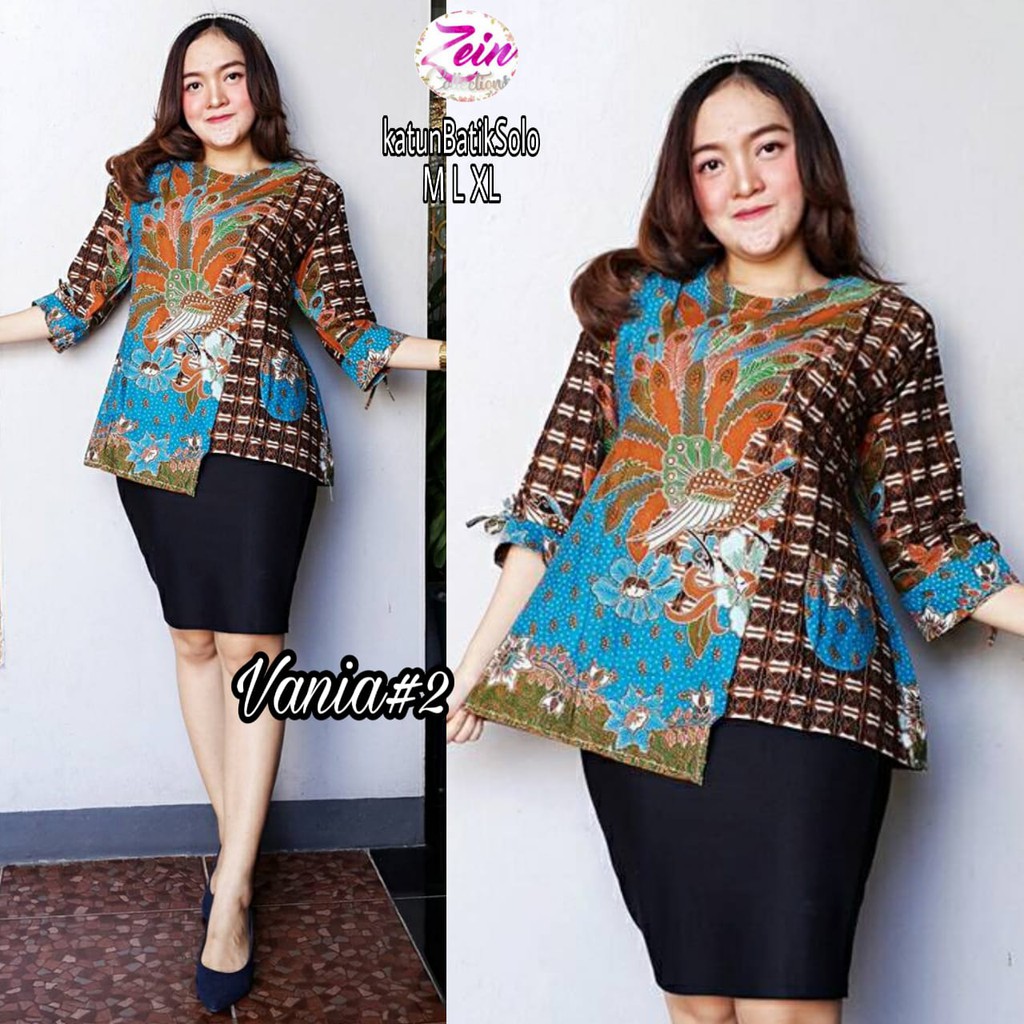 Batik Solo Vania 2 new Seri Zein Batik Amanah Surakarta 95.000