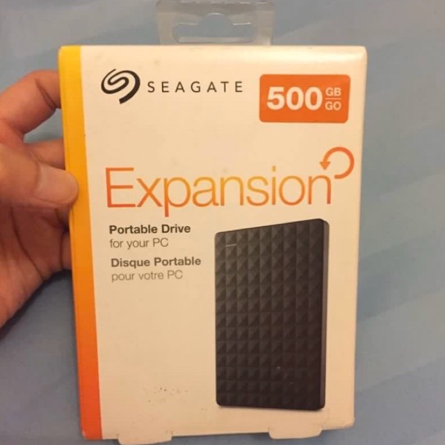 Jual SEAGATE HD PORTABLE EXPANSION 500GB | Shopee Indonesia