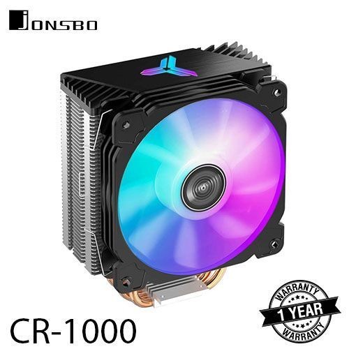 JONSBO CR-1000 CPU cooler Fan Cooling / HSF Cooler RGB