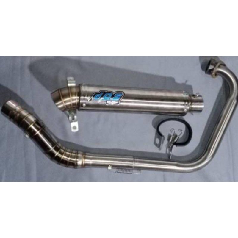 Knalpot dos Vixion Fu CBR 150r Sonic Mx Byson Scorpio dll