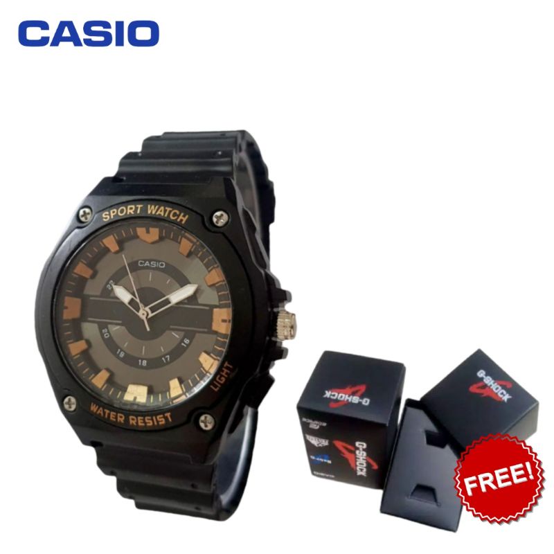 JAM TANGAN PRIA Casio 5577 FREE BOX
