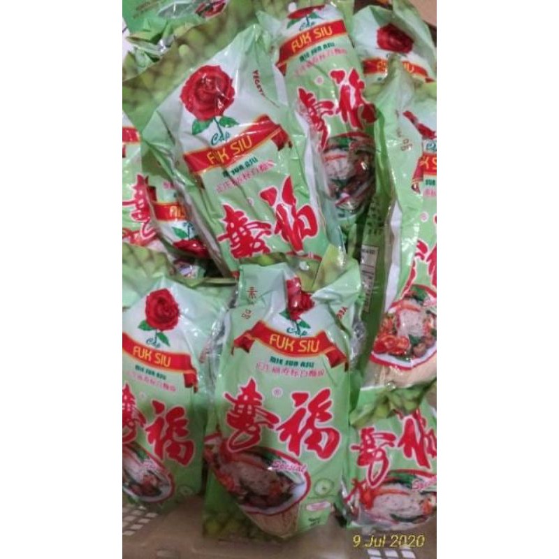 

Miesua Kalimantan/mie Fuk siu/mien sien/mie panjang umur/mie fuk siu hijau