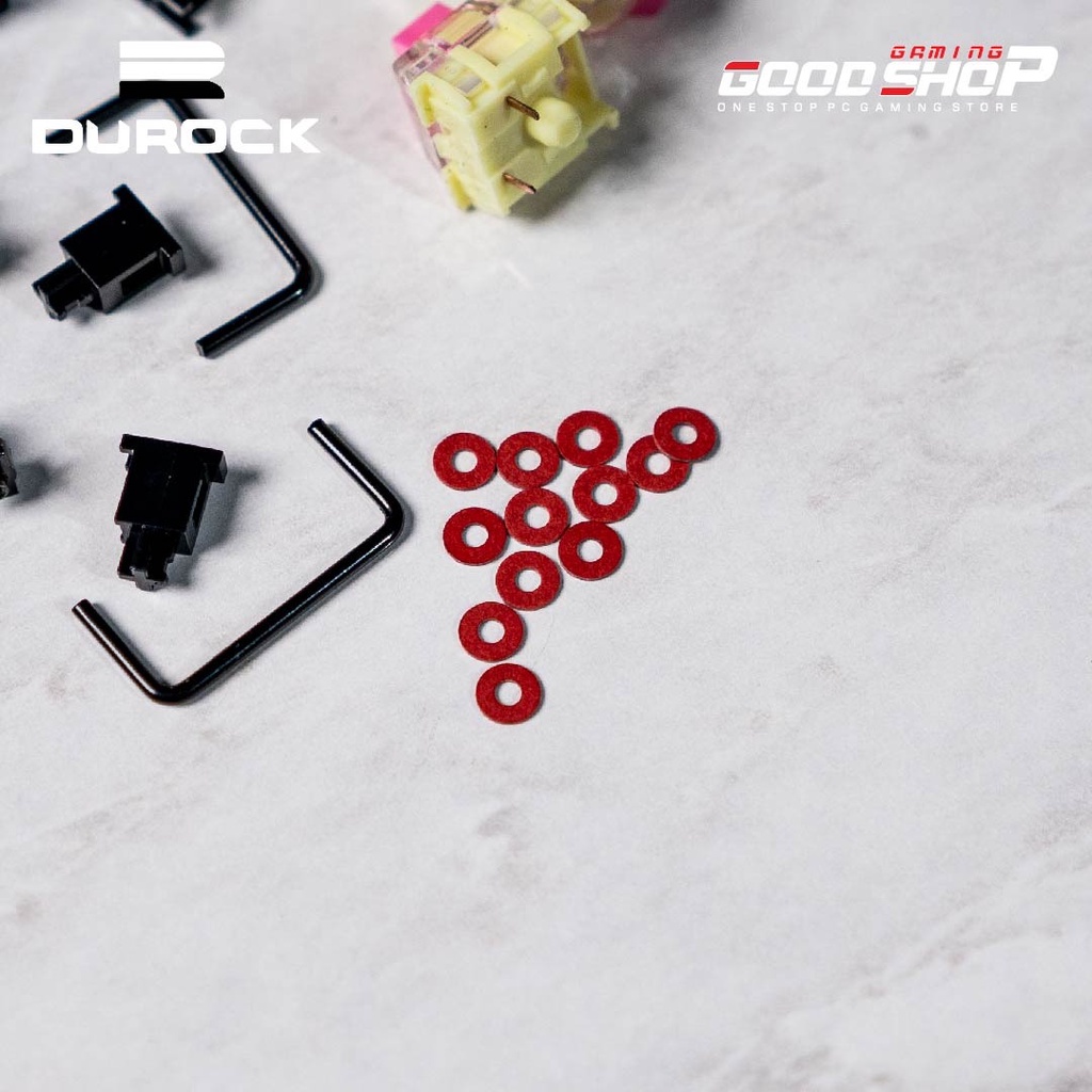Durock V2 Black PCB Screw-in - Keyboard Stabilizer