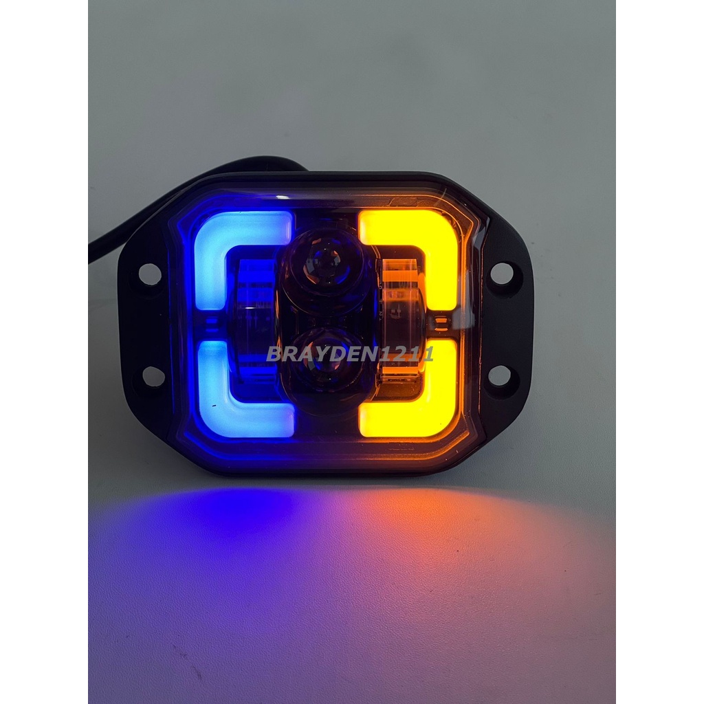 Lampu Depan Daymaker Reflektor KLX KTM CRF dtracker wr155 gtx trail / lampu tembak daymaker