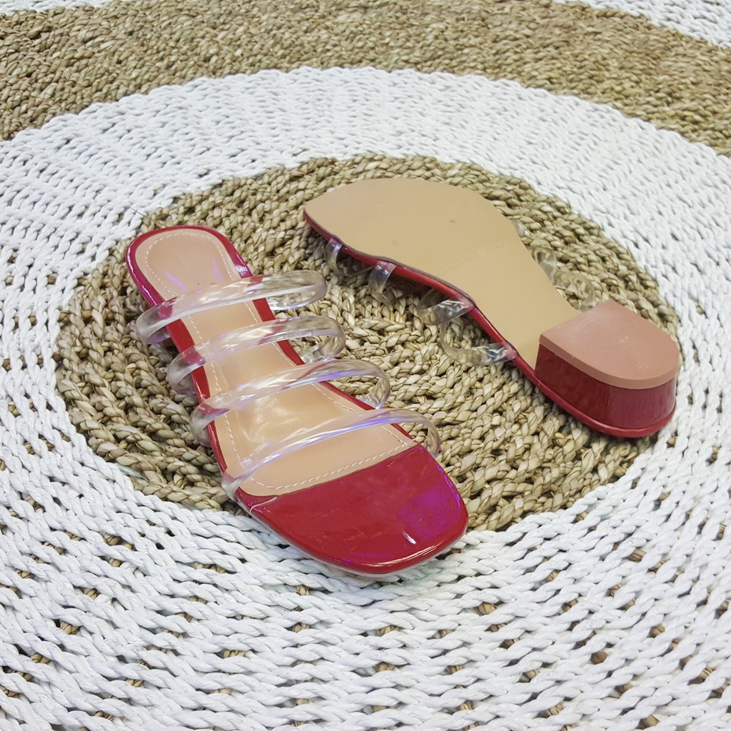 RHM Sandal  Heels Wanita Jelly 3 CM  K01