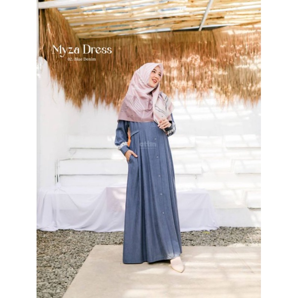 OPEN PO SD 26 JAN ‼️ Myza Dress by Attin Hijab