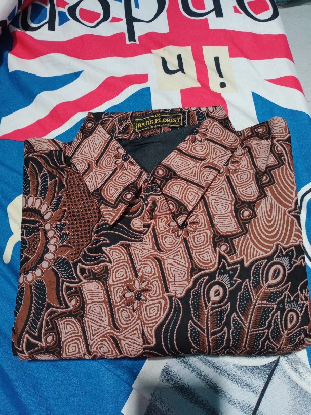 Pranoto Kemeja Batik Pria Full Furing Bahan Katun Sragenan