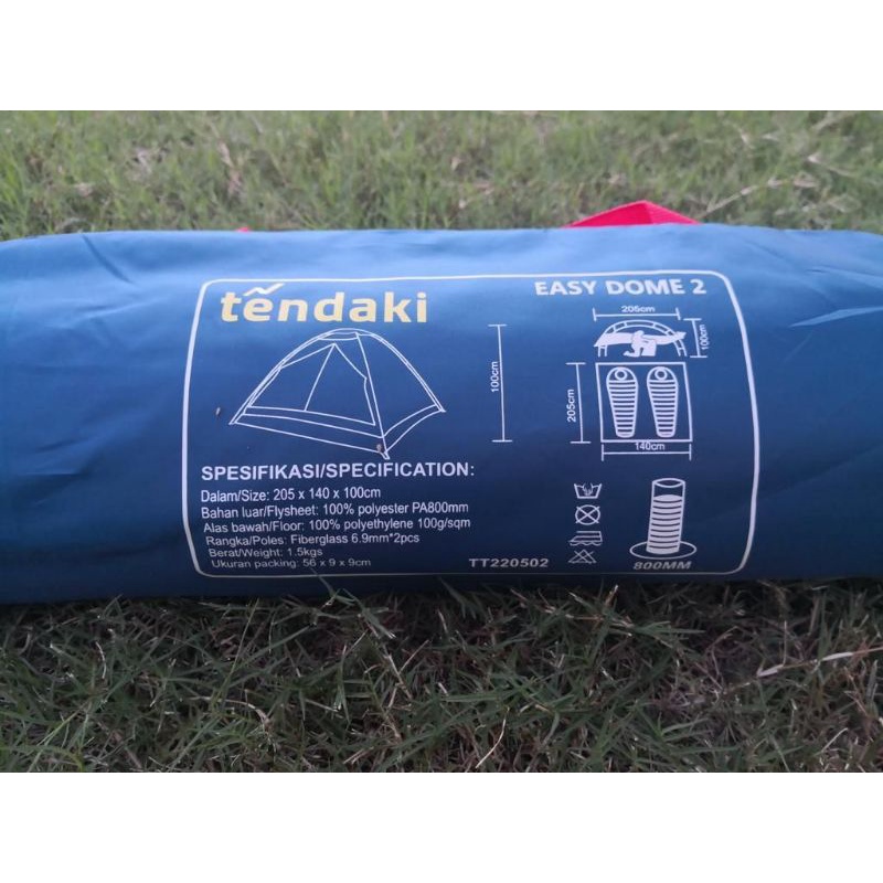 •tenda camping •tenda dome termurah •tenda 2 orang Simple single layer •easy dome 2 •