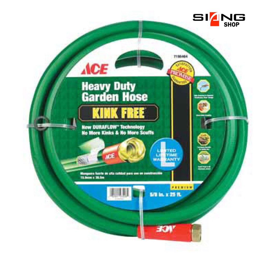 ACE Selang Taman HEAVY DUTY 5 per 8 INC X 25 FT 7,6M