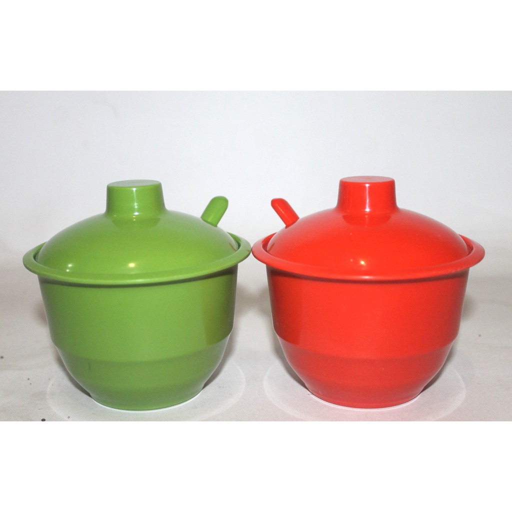 Mangkok Sambal Tutup Melamin Unica 2043