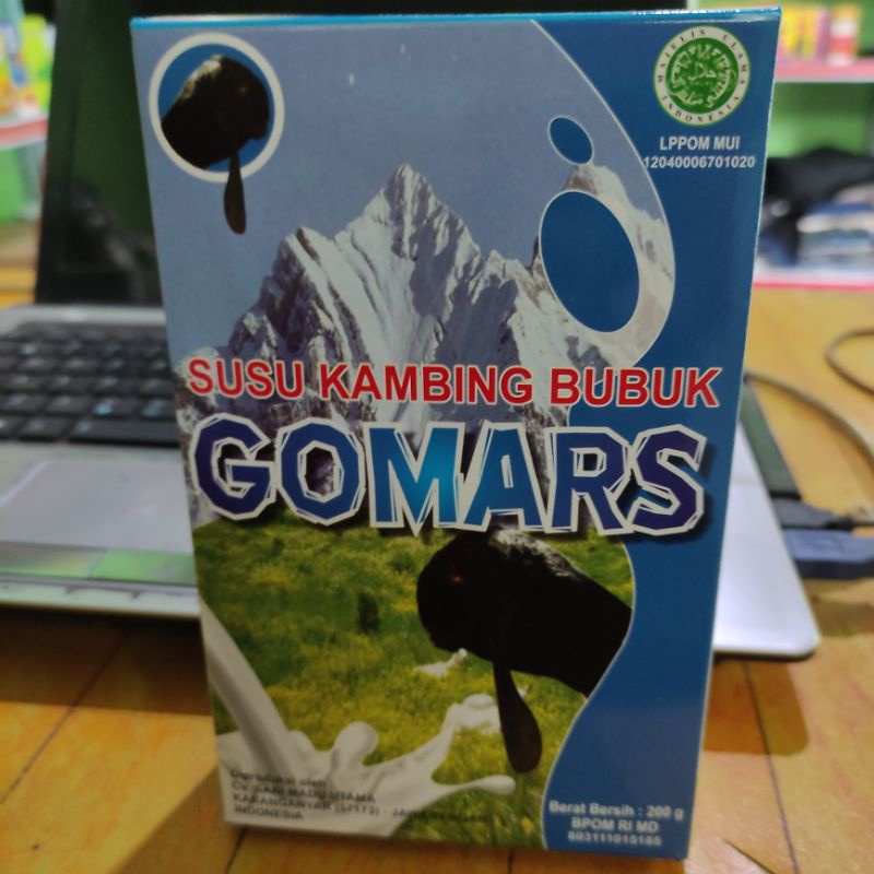 

GOMARS SUSU KAMBING ETAWA BUBUK 200gram