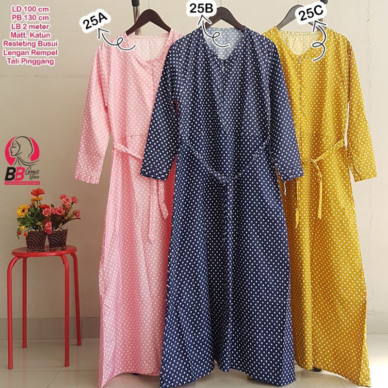 AMIS KAJEP/ KATUN MURAH (PROMO) MOTIF SUNRISE POLKADOT RETRO