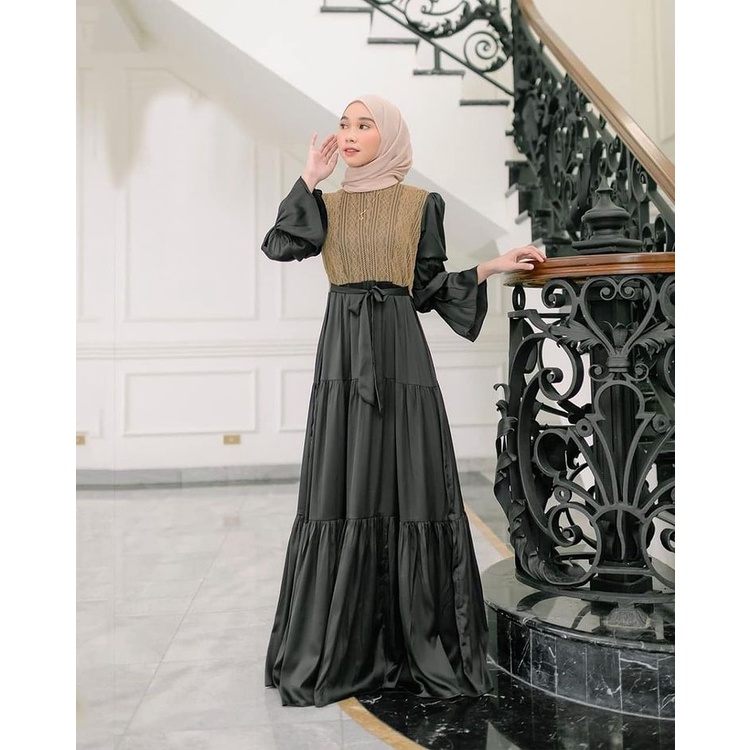 Pakaian Wanita Muslim Terbaru/Terlaris Daliya Dress Otd Fashion Wanita Kelinian