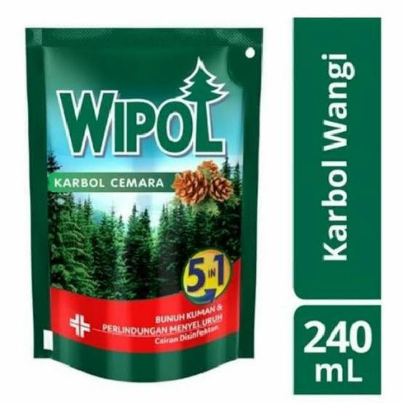 Wipol sachet 1 renceng isi 6 / Wipol refill 5000