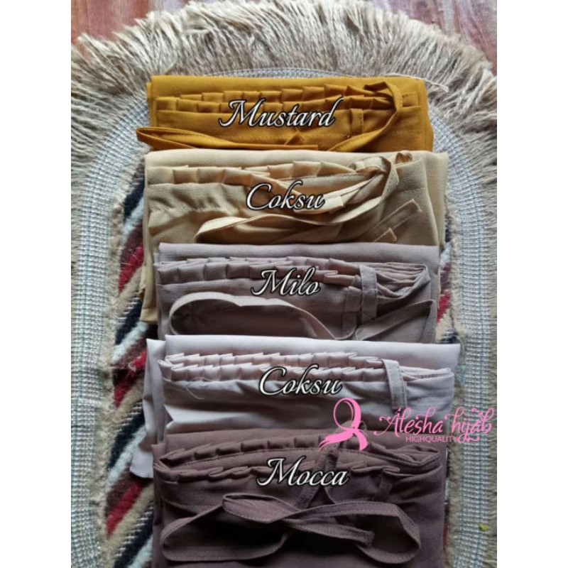 HIJAB BERGO MARYAM LIPIT DIAMOND PREMIUM-4