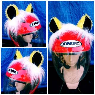 Kuping kucing buat helm Shopee Indonesia