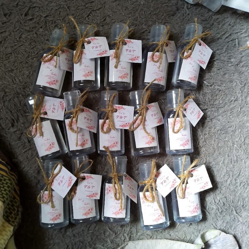 Souvenir Pernikahan Hand Sanitizer Murah Untuk Hadiah