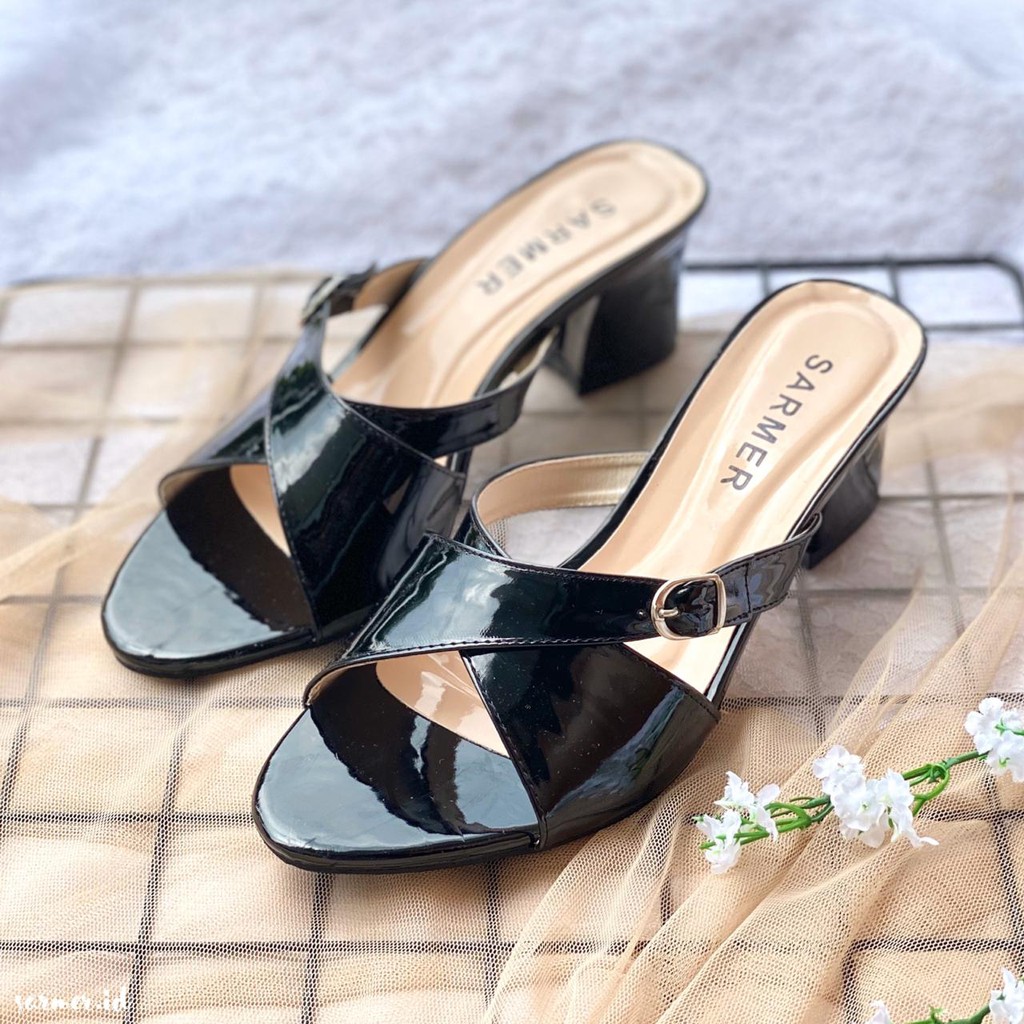 SARMER - ZEFA HEELS BLACK