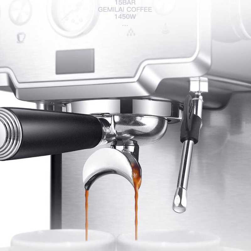 GEMILAI MESIN KOPI SEMI AUTOMATIC ESPRESSO 15 BAR 1.7 LITER - CRM3605 KIRANA