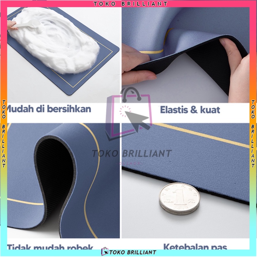 [𝐁𝐈𝐒𝐀 𝐁𝐀𝐘𝐀𝐑 𝐃𝐈𝐓𝐄𝐌𝐏𝐀𝐓] Keset Kaki Anti Bau Keset Kamar mandi Foam Nyerap Air Anti Bakteri Keset Batu Kamar Mandi Premium Anti Slip Keset Batu Kamar Mandi