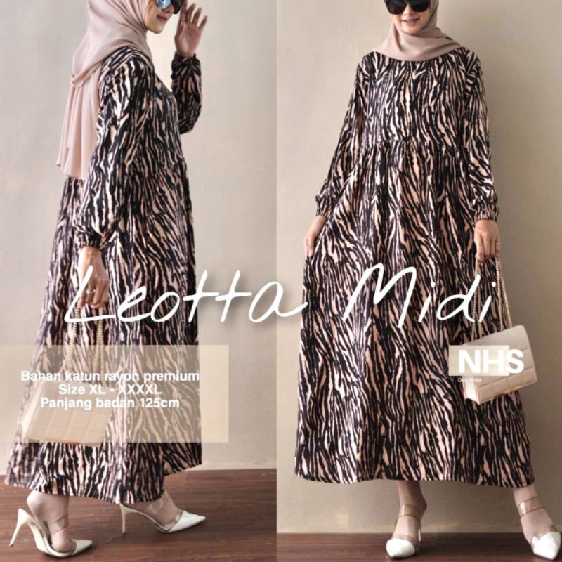 MIDI DRESS JUMBO KEKINIAN L XL XXL XXXL XXXXL