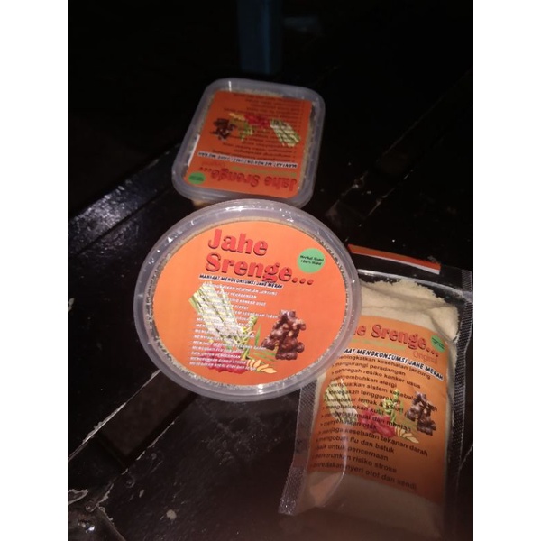 

Jahe Srenge Herbal Alami