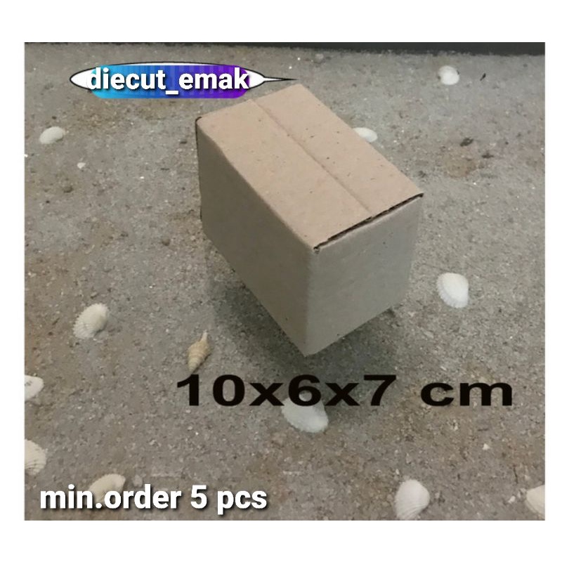 

Kardus / Box / 10x6x7 cm / Karton Packing Polos Baru ST