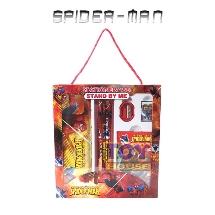 

Set Perlengkapan ATK Alat Tulis Anak Spiderman Stationery Set