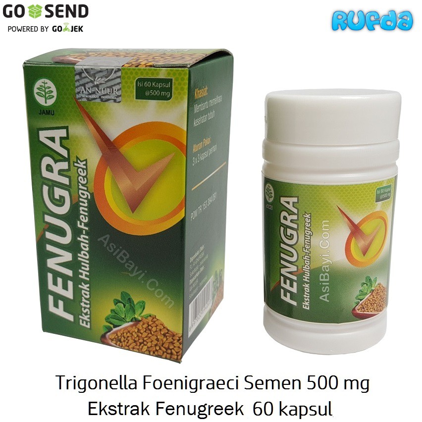 Jual Fenugra Ekstrak Fenugreek Booster Suplemen Penambah ASI Shopee
