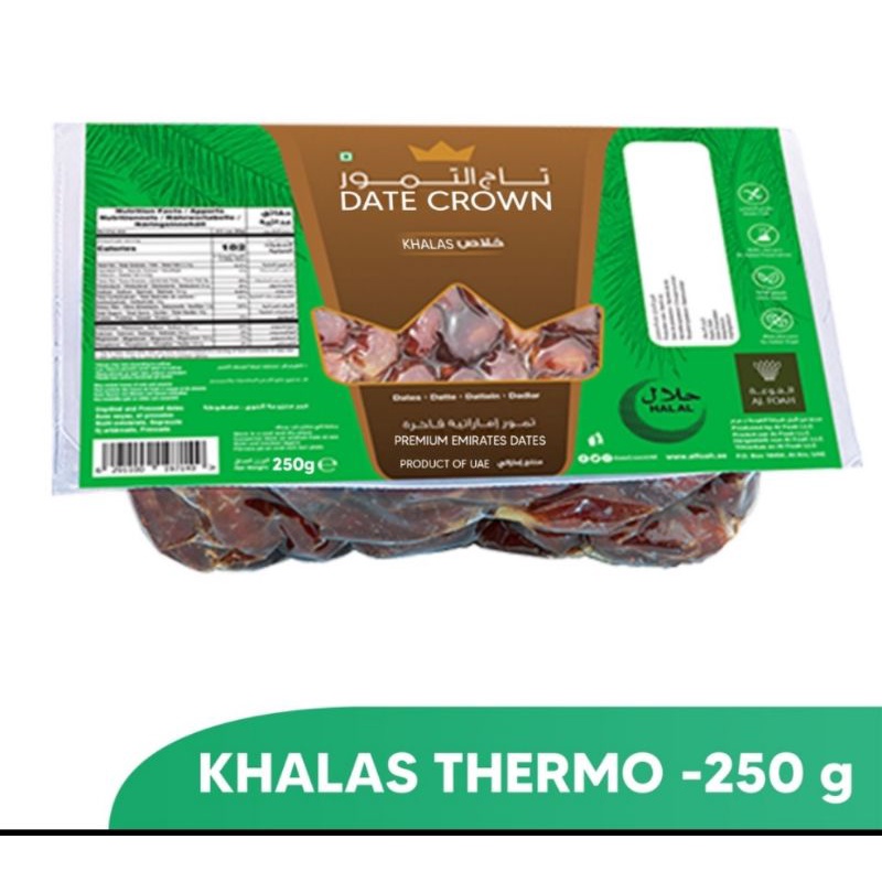 

kurma date crown kurma khalas 250gr