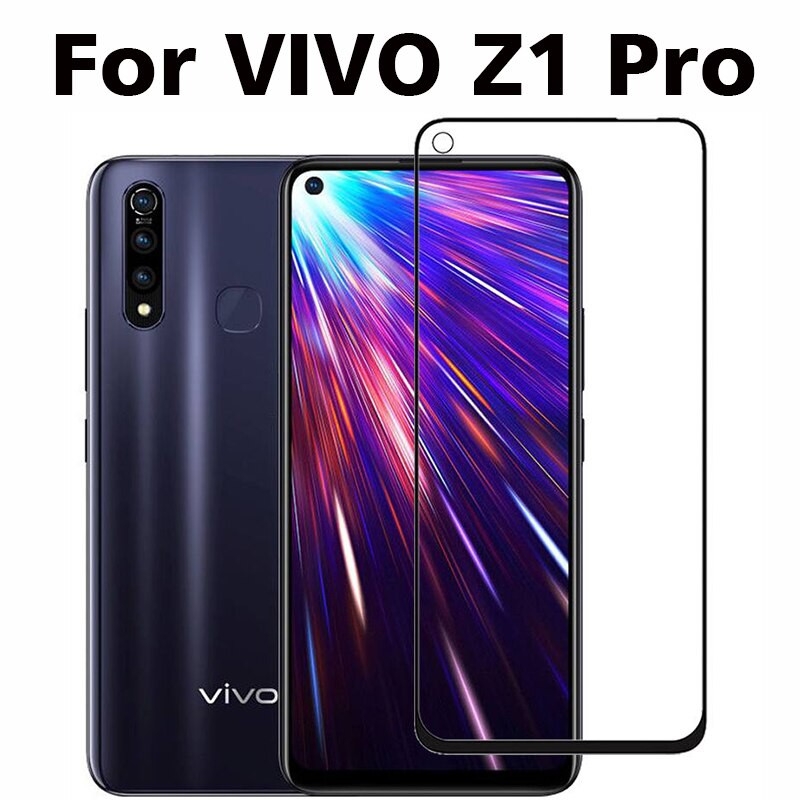 PROMO Tempered Glass Vivo S1 / Vivo S1 Pro / Vivo Z1 Pro TG Layar FULL COVER Black Premium Anti Gores Kaca