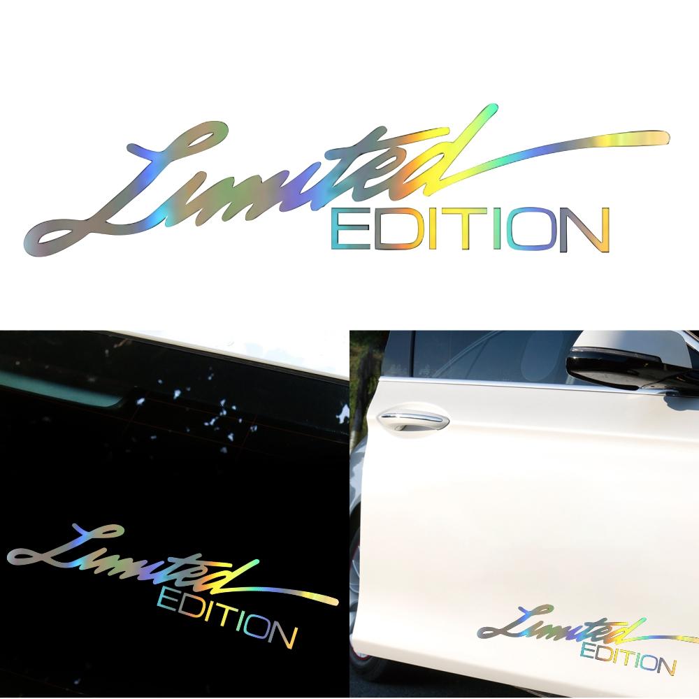

stiker limited edition hologram