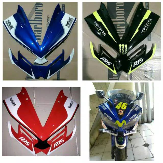 Topeng R15 V2 winglet R15 v2