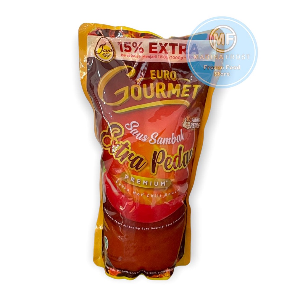 

GOURMET SAUS SAMBAL EXTRA PEDAS 1 KG