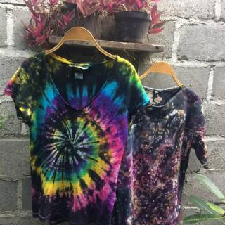 Pewarna baju pigment tie dye 4 botol 250ml Shopee Indonesia Pewarna baju pigment tie dye 4 botol 250ml Shopee Indonesia