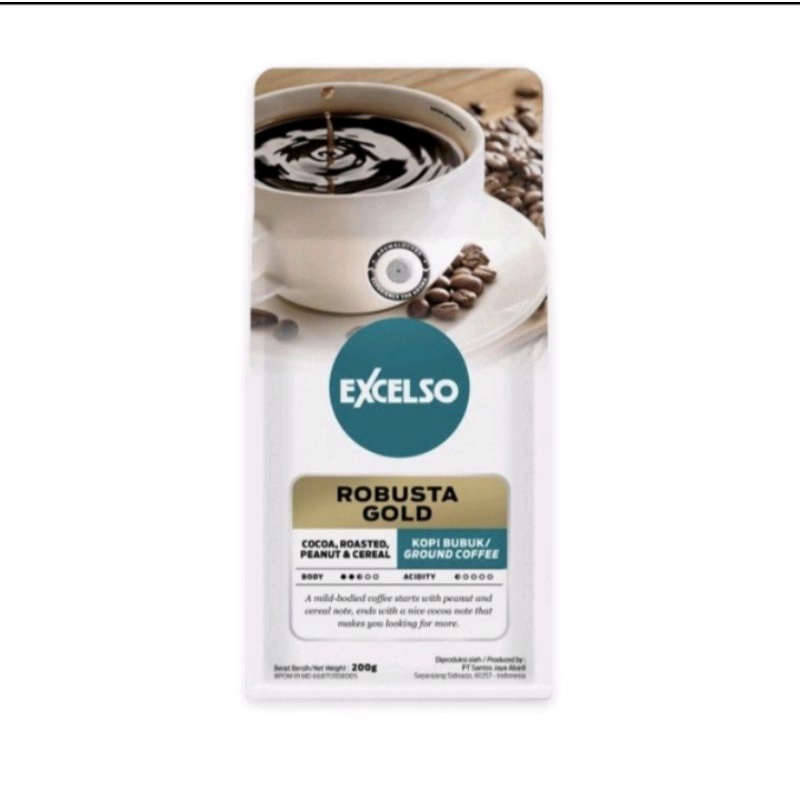 

EXCElSO ROBUSTA GOLD 200gr GROUND/BUBUK