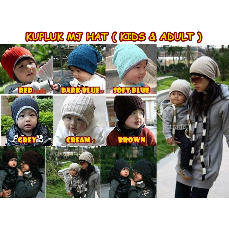 KUPLUK MJ FOR BABY KUPLUK ANAK TOPI ANAK | DEWASA